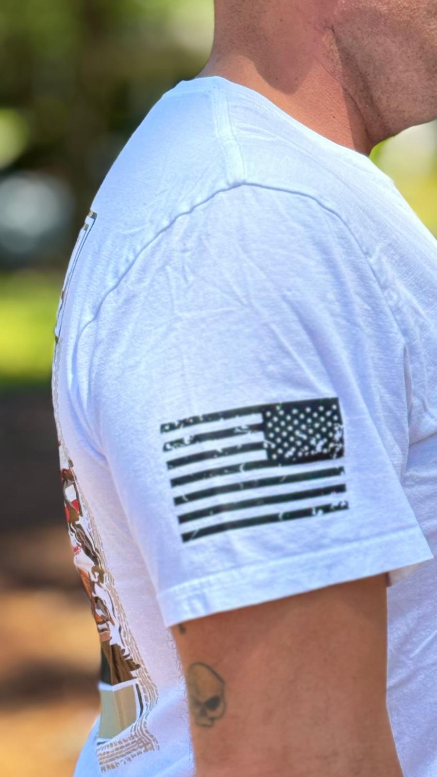 T-Shirt White Moto Skill Society - Moto Skill Society