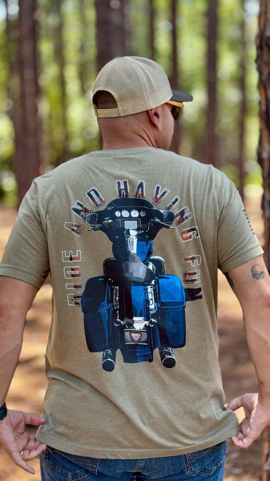 T-Shirt Ride and Having Fun - Moto Skill Society